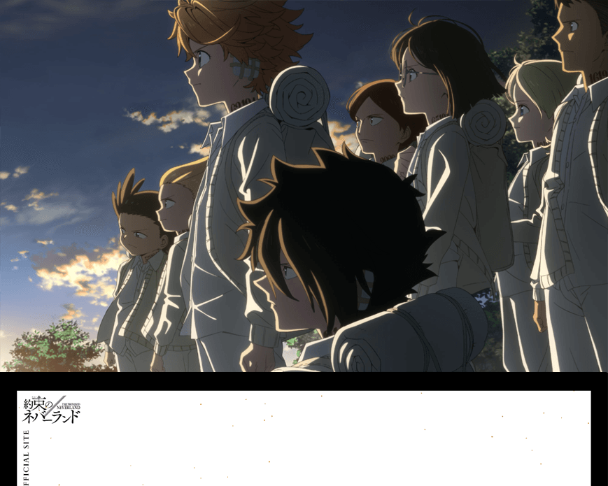 TVアニメ「約束のネバーランド」公式サイト PC画像
